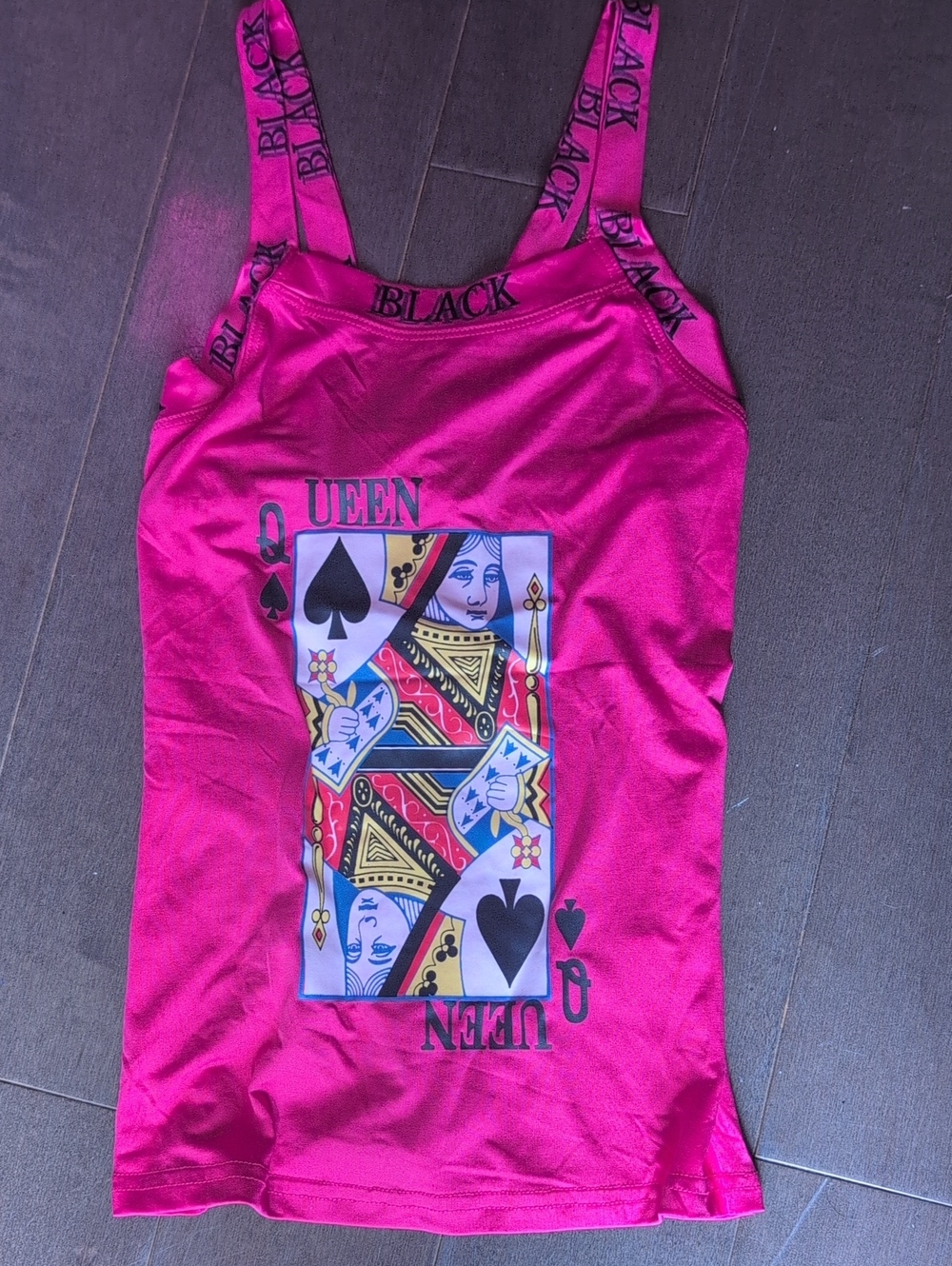 Hot Pink Fuchsia Queen Cami Top
